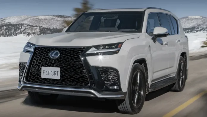 Рамний позашляховик Lexus LX вперше отримав спортивну версію